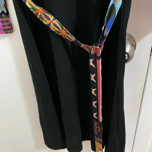 Desigual Dress Vest Jill with color block motif - Picture 6 of 7